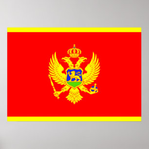 Pôster Sinalizador Montenegro