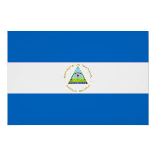 Pôster Sinalizador Nicarágua