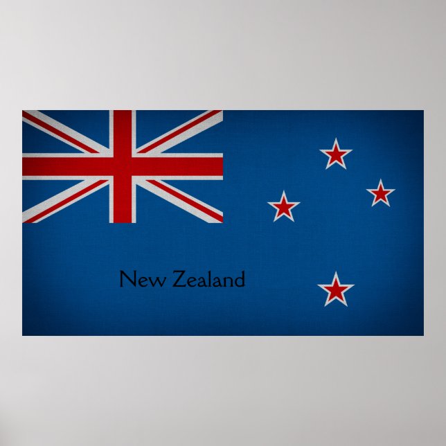 Poster Sinalizador Nova Zelândia (Frente)