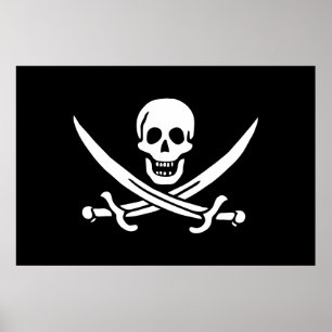 Poster Sinalizador Pirate