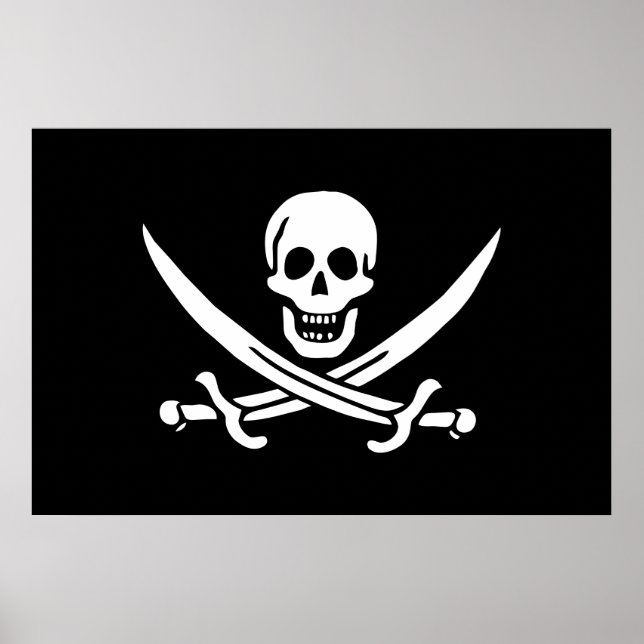 Poster Sinalizador Pirate (Frente)