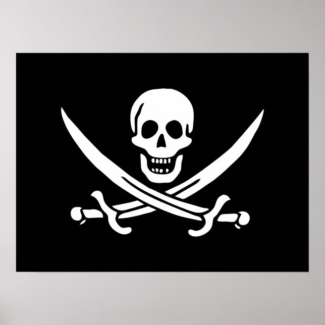 Poster Sinalizador Pirate (Frente)