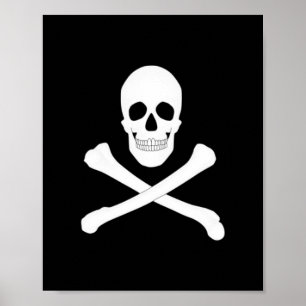 Poster Sinalizador Pirate (Jolly Roger)