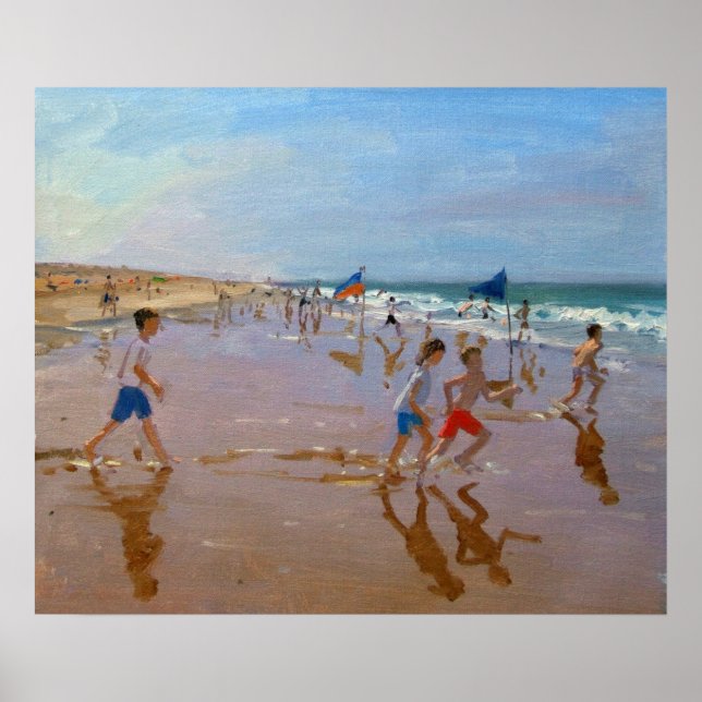 Pôster Sinalizadores e reflexões Montalivet (Frente)