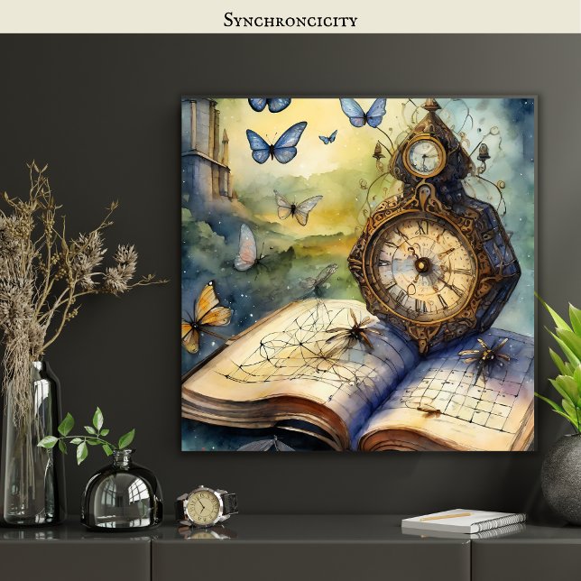 Poster Sincronicidade corporada Espiritualidade do Mystic (Criador carregado)