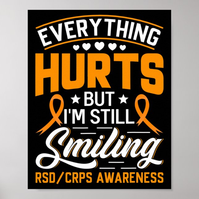 Poster Sindroma Regional De Dor Complexa Do Crps Sensibil (Frente)