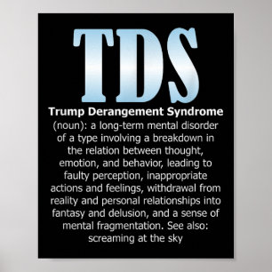 Poster Síndrome de Descolamento de Tds Trombose Engraçado