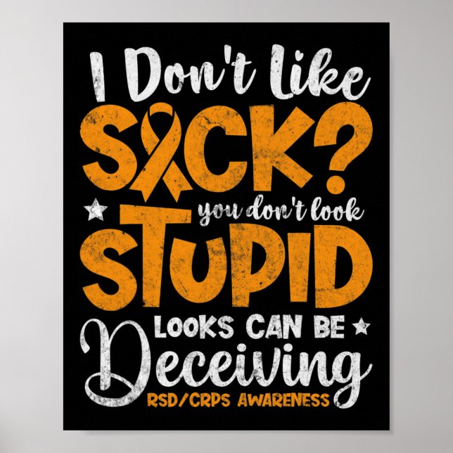 Poster Síndrome de Dor Regional Complexa de Consciência R (Frente)