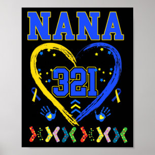 Poster Síndrome de Down Sensibilização 21 Nana Mulheres T