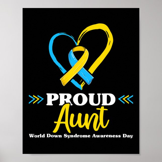 Poster Síndrome de Down Sensibilização da Tia 2 (Frente)