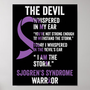 Poster Síndrome de Sjogrens Sensibilização Síndrome de Fr