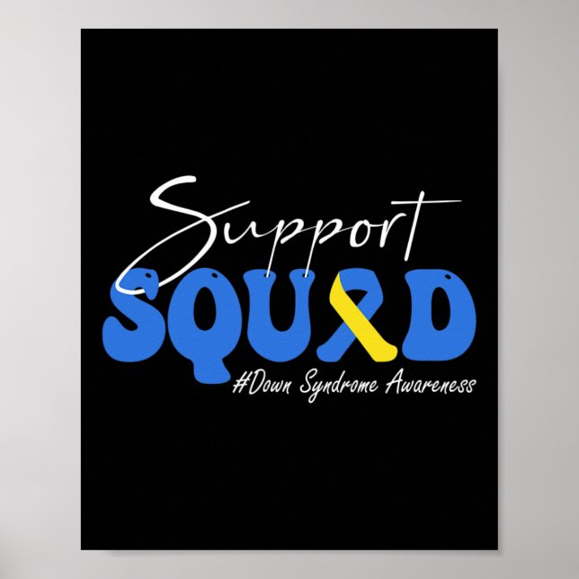 Poster Síndrome de Squad Down Sensibilização 1 (Frente)