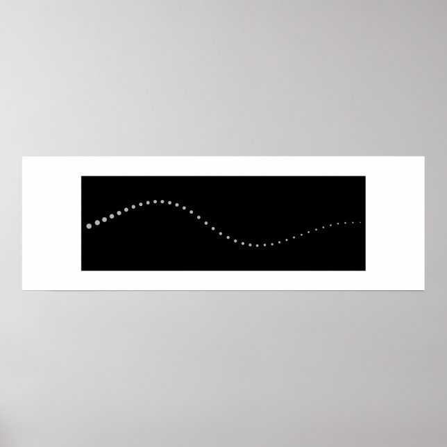 Pôster Sine Wave (Frente)