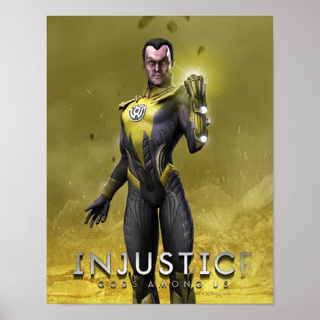 Poster Sinestro (Frente)