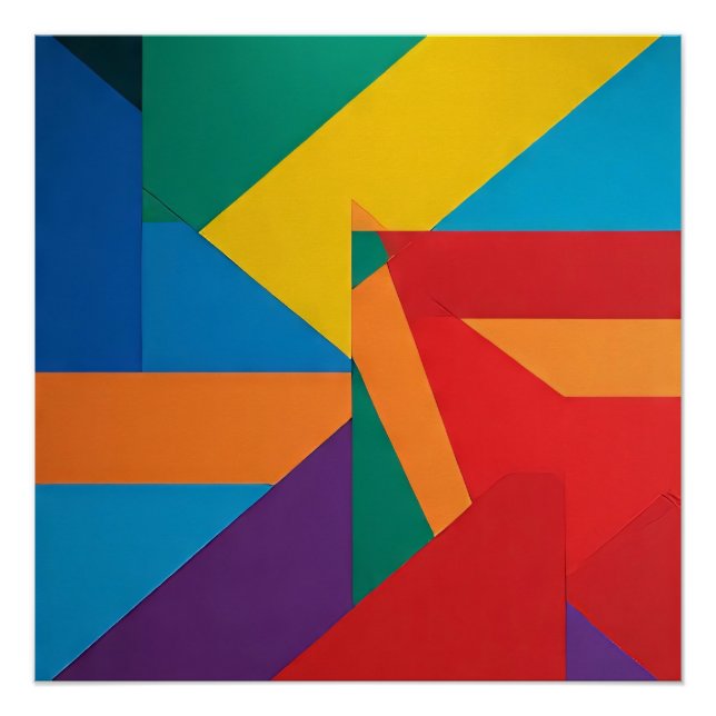 Pôster Sinfonia de Cores (Frente)
