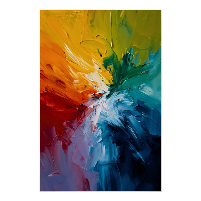 Pôster Sinfonia de Cores (Frente)