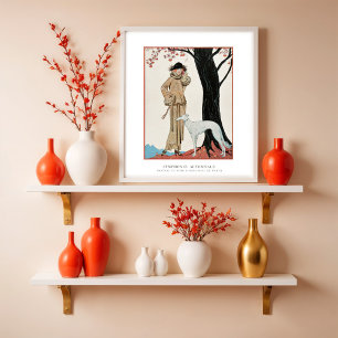 Poster Sinfonia de Outono - Ilustração de moda por G. Bar
