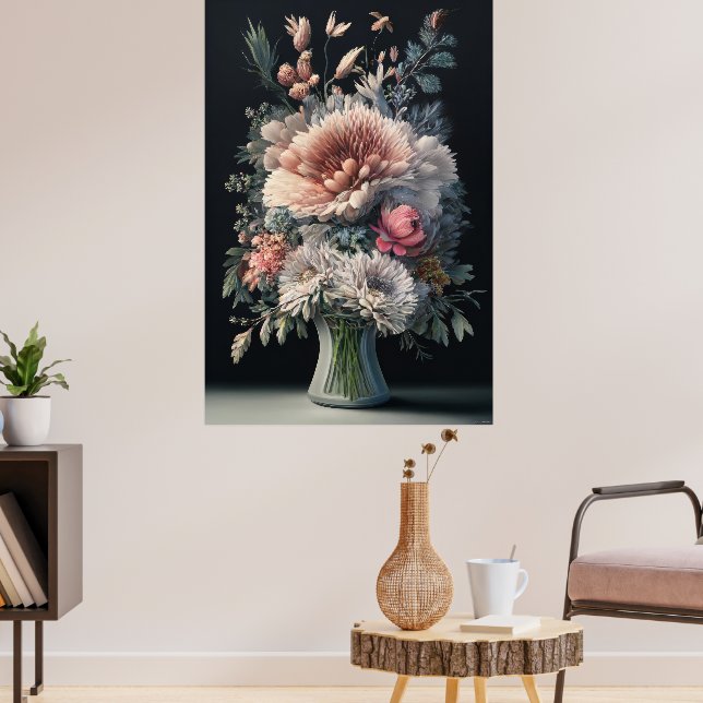 Poster Sinfonia Floral (Sala de Estar 3)