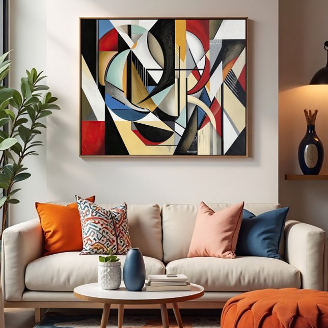 Poster Sinfonia Geométrica harmonia perfeita (Criador carregado)
