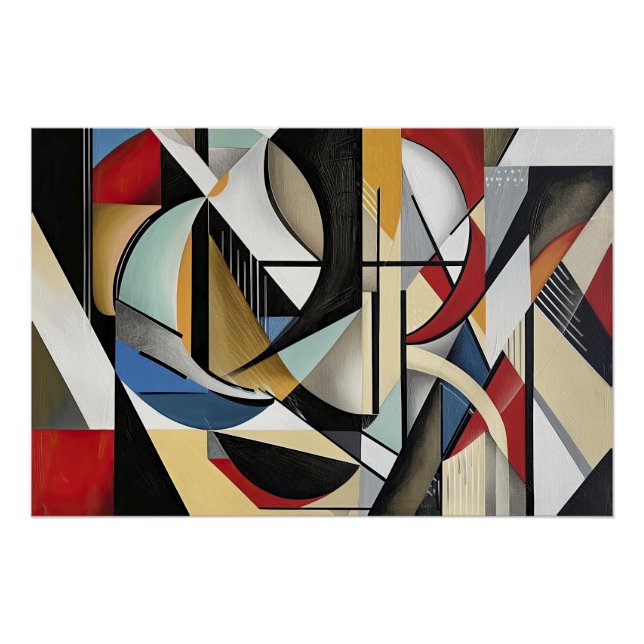 Pôster Sinfonia geométrica perfeita (Frente)