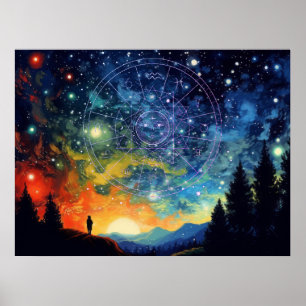 Poster Sinfonia Zodiac - Uma Viagem Celestial