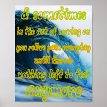 Sinta, mas não deixe que o consuma