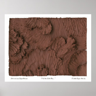 Poster Sinto que a Terra se move