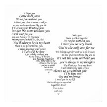 Sinto Sua Falta - Coração Separado Quebrado