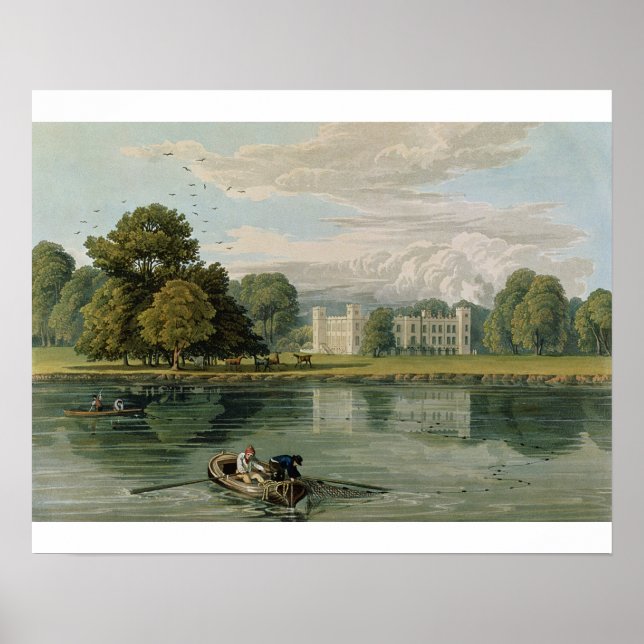 Pôster Sion House, gravada por Robert Havell (1769-1832) (Frente)