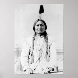 Poster Sioux Chefe Sitting Bull