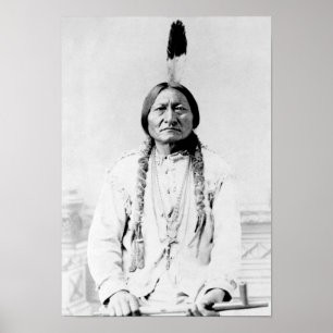 Poster Sioux Chefe Sitting Bull