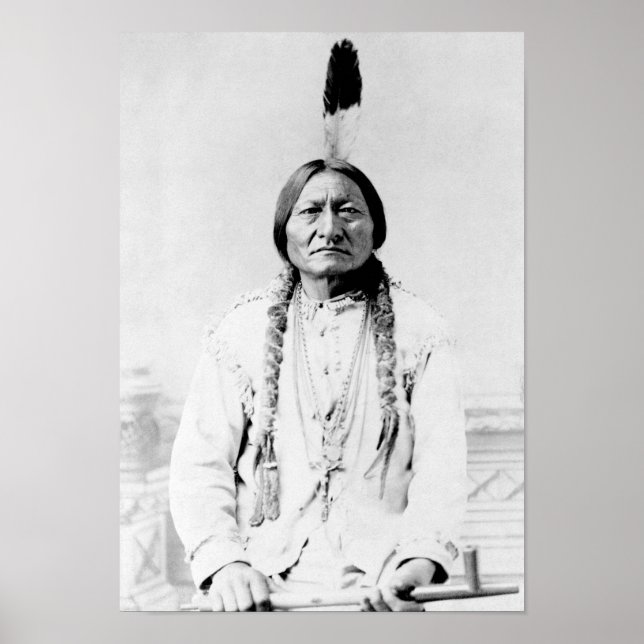 Poster Sioux Chefe Sitting Bull (Frente)