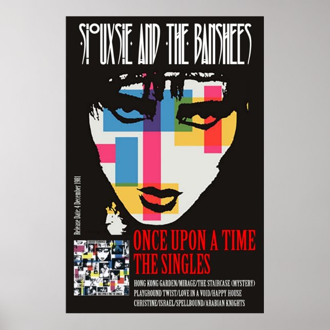 Poster Siouxsie e os Banshees Uma Vez por Vez (Frente)