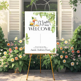 Poster Sip and See Welcome Sign