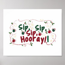 Sip, Sip, Hooray!, Design de Encontro de Feriados