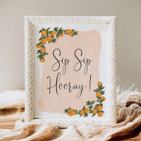 Sip Sip Hooray Orange Citrus Chá de panela Sinal