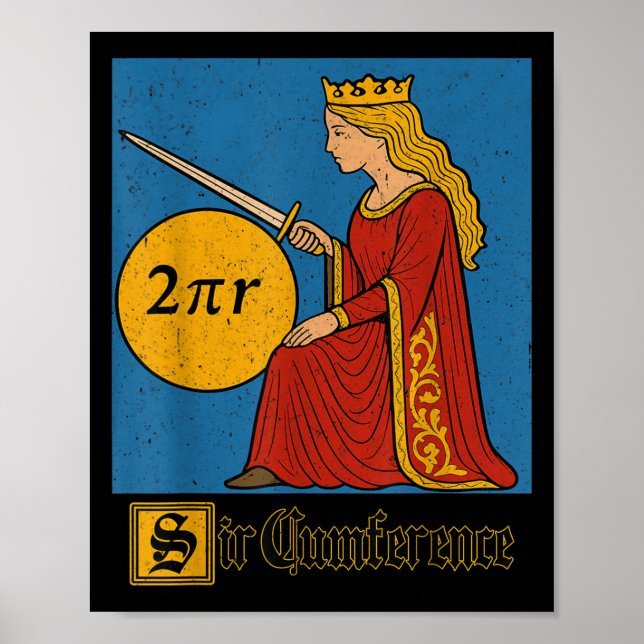 Poster Sir Cumference (Frente)