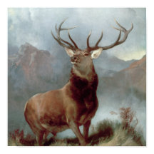Sir Edwin Landseer | Monarca do Glen, 1851
