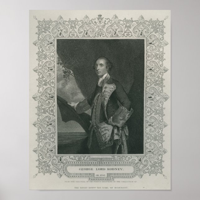 Pôster Sir George Brydges Rodney (Frente)