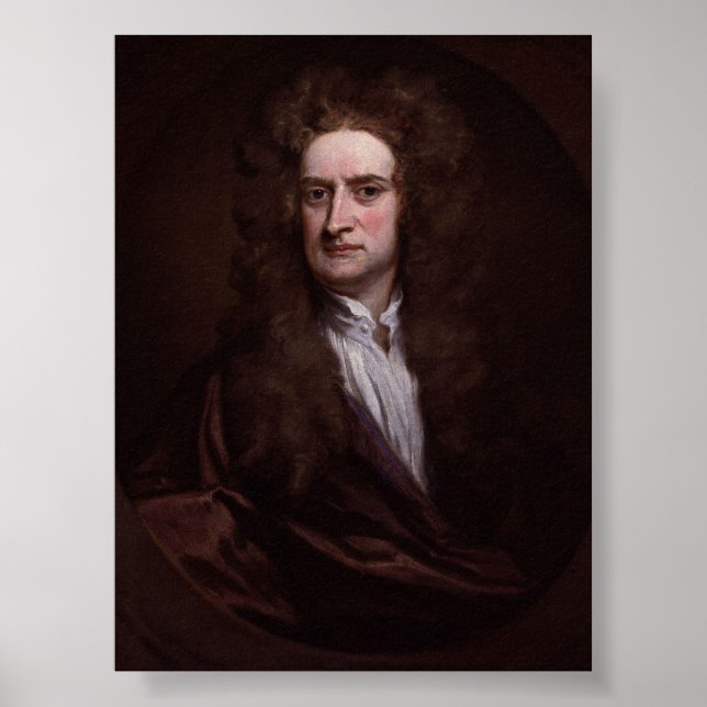 Poster Sir Issac Newton (Frente)