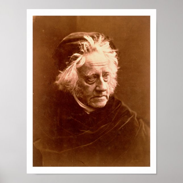 Pôster Sir John Frederick William Herschel (1792-1871) 18 (Frente)