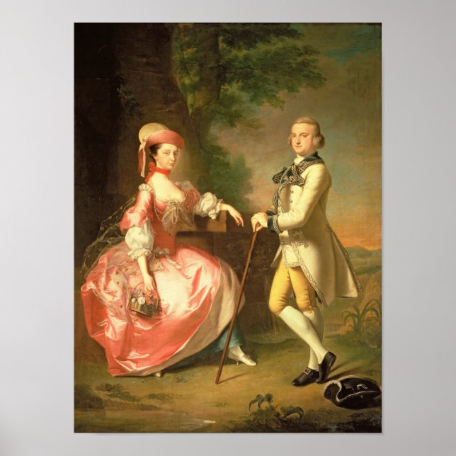 Poster Sir John Pole, 5 Baronet (Frente)