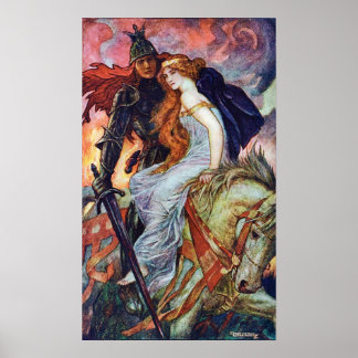 Poster Sir Lancelot e Guinevere por Henry Ford
