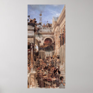Poster Sir Lawrence Alma-Tadema Primavera -1894