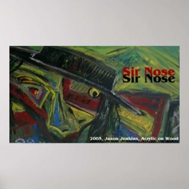 POSTER SIR NOSE (Frente)
