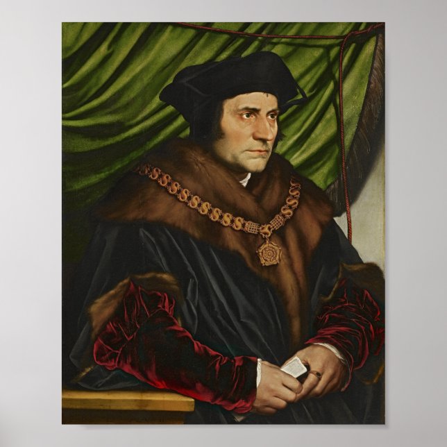 Pôster Sir Thomas More Painting (Frente)