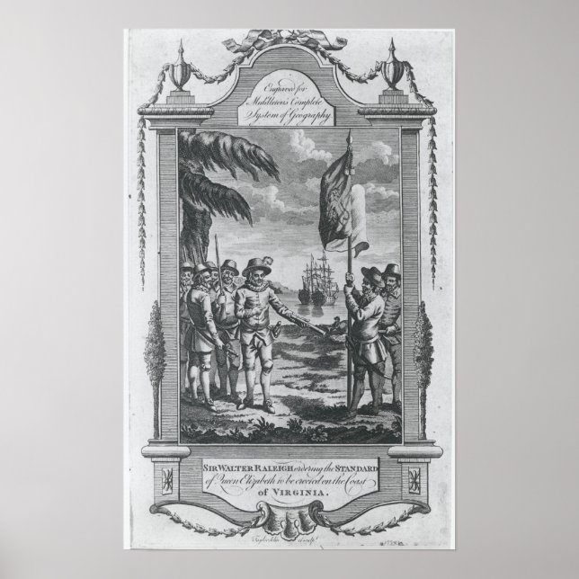 Poster Sir Walter Raleigh (Frente)