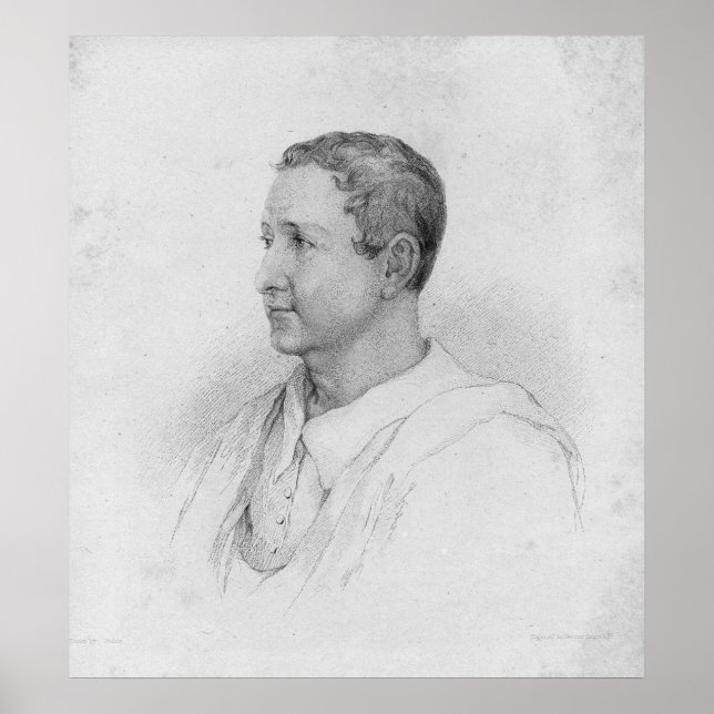 Pôster Sir William Gell (Frente)