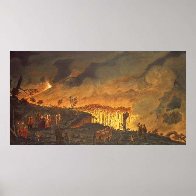 Poster Sir William Hamilton mostrando Fernando IV (Frente)