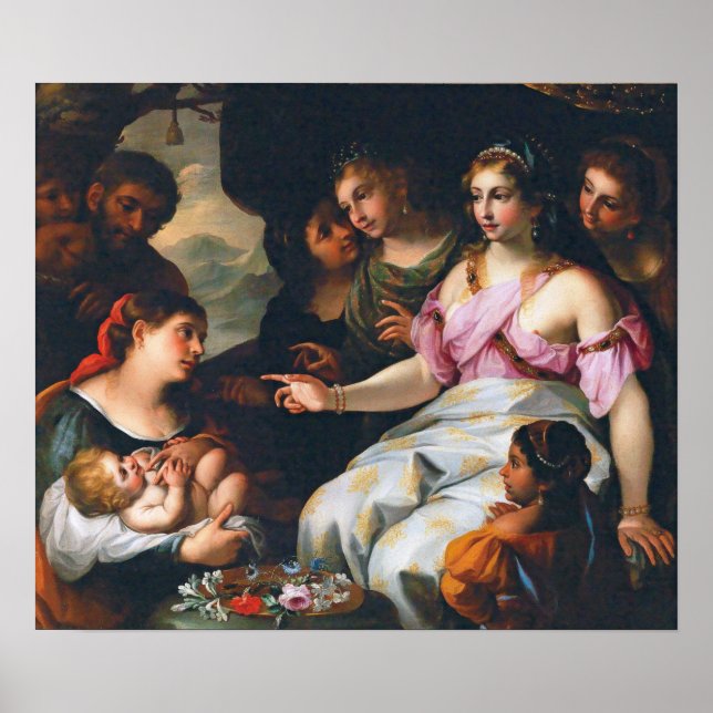 Poster Sirani - A Busca De Moisés (Frente)